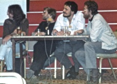 Andy, Ashley, Alex, Steve panel 1985