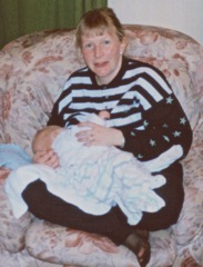 Sylvia with baby Alice